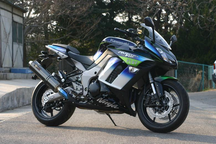 ノジマエンジニアリング NOJIMA DLCチタン フルエキゾースト 4-1SC Ninja1000 14-16 カタログ品番：NTX644GTD-CLK メーカー品番：NTX644GTD-CLK
