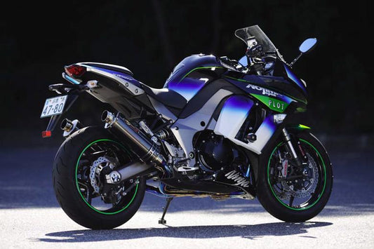 ノジマエンジニアリング NOJIMA DLCチタン フルエキゾースト 4-1-2SC Ninja1000 14-16 カタログ品番：NTX644GTDW-CLK メーカー品番：NTX644GTDW-CLK