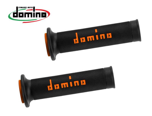 domino グリップ レースタイプ ブラックXオレンジ