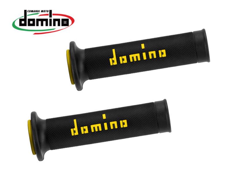 domino グリップ レースタイプ ブラックXイエロー