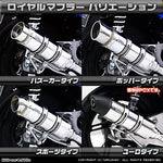 ウイルズウィン WirusWin ロイヤルマフラー ユーロタイプ GSR125 カタログ品番：P058-2085 メーカー品番：1202-59-04
