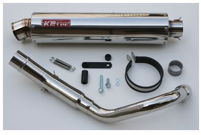 ケイツーテック K2テック ニトロスリップオンマフラー S6タイプ HORNET250(MC31) カタログ品番：P058-2371 メーカー品番：mc31-s6sus