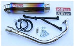 ケイツーテック K2テック GP-R STD 3ピースタイプ チタン アドレスV125 09- カタログ品番：P058-2517 メーカー品番：9v125-gps3-ti