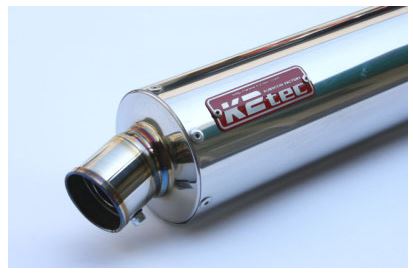 ケイツーテック K2テック GPスタイル STDチタンサイレンサー S5 520mm φ100 50.8 バンド止めタイプ カタログ品番：P058-2925 メーカー品番：gpss5-52t5b5
