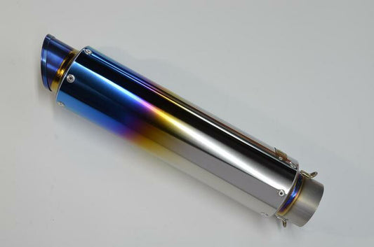 バイク用品 マフラー　マーベリック マーベリック 汎用サイレンサー Mv83 300mm グラデチタン ヒートエンドSC　83T30-SCH 4548916094905　取寄品 セール