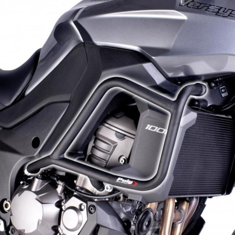 プーチ エンジンガード ブラック VERSYS1000 12-14