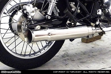 ウイルズウィン WirusWin オープンエンドマフラー スリップオン エストレア 全年式 カタログ品番：P059-4802 メーカー品番：1122-31-01