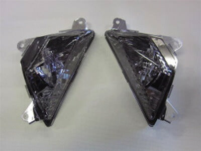 オダックス ODAX ウインカーレンズ フロント スモーク Ninjia250 400 650 カタログ品番：P060-1742 メーカー品番：JSW-14092-S