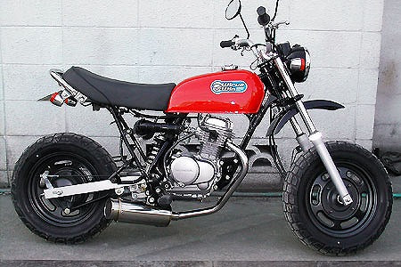 ウイルズウィン WirusWin ドラッグバイソンマフラー バズーカー APE50(FI車) カタログ品番：P060-2226 メーカー品番：752-58-52