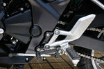 ウッドストック ウッドストック STDステップオフセットプレート CBR250R 11- カタログ品番：P060-3110 メーカー品番：OSP-H12-BK