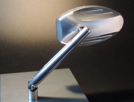 BURIAL ベリアル GT・フォージットミラー(オーバルタイプ) M8 メッキ カタログ品番：P060-3375 メーカー品番：C01-03-04