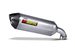 AKRAPOVIC アクラポビッチ スリップオン e1 HEXAGONAL チタン VFR800F 14-16 VFR800X 15-16 カタログ品番：S-H8SO3-HRT メーカー品番：S-H8SO3-HRT