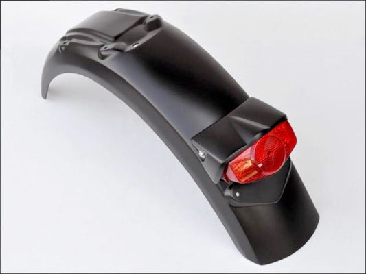 シックデザイン ロングタイプ スポーツフェンダーリア キャンディアリザリンレッド CB110