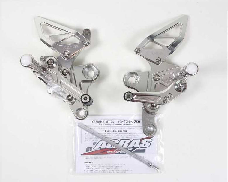 アグラス アグラス バックステップ 4ポジション MT-09 ABSのみ カタログ品番：P061-0675 メーカー品番：312-273-000
