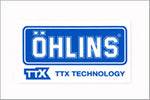 OHLINS｜オーリンズ クリアーステッカー TTX｜0191-24