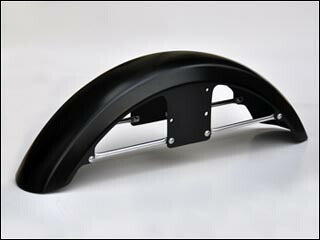 シックデザイン スポーツフェンダー フロント 黒ゲル