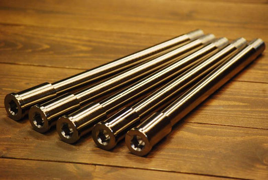 BAGUS!MOTORCYCLE バグース クロモリフロントアクスルシャフト TypeA ZEPHYR400X 750 1100 カタログ品番：P061-4766 メーカー品番：BG-AXS-A