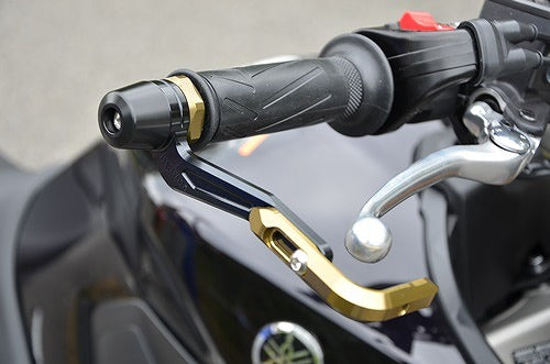 アグラス レバーガード ブルー／ブラック／白 MT-09