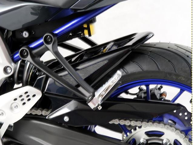 POWERBRONZE パワーブロンズ Rフェンダー BLK メッシュSLV MT-07 カタログ品番：P061-5182 メーカー品番：201-Y107-603