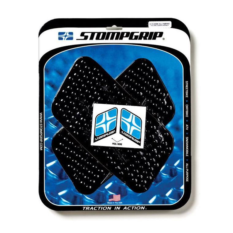 STOMPGRIP ストンプグリップ ユニバーサル 四辺形 ボルケーノ ブラック カタログ品番：P061-6432 メーカー品番：33-10-0008B