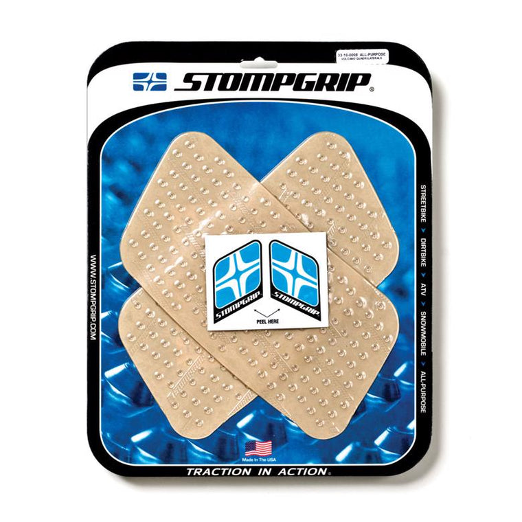 STOMPGRIP ストンプグリップ ユニバーサル 四辺形 ボルケーノ クリア カタログ品番：P061-6431 メーカー品番：33-10-0008