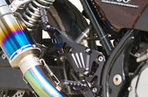 モトギア モトギア バックステップ BLK タンデム付 ZEPHYR750 カタログ品番：P062-4050 メーカー品番：70592