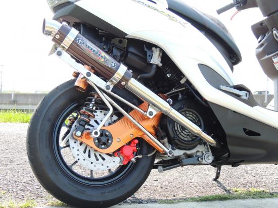 ベリアル ベリアル GPバージョンマーク4 BKカーボン シグナスX125 空燃比ボス付き カタログ品番：P062-5124 メーカー品番：Y17-27-01