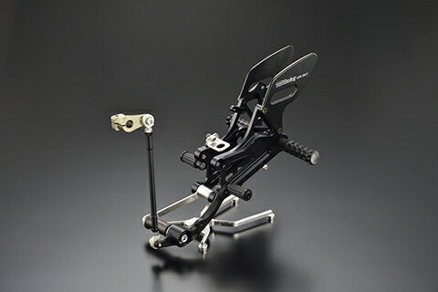 ツルノテクニカルサービス TTS レーシングステップキット Type1 BLK CBR600RR 07 30 35 カタログ品番：P062-6072 メーカー品番：07011640