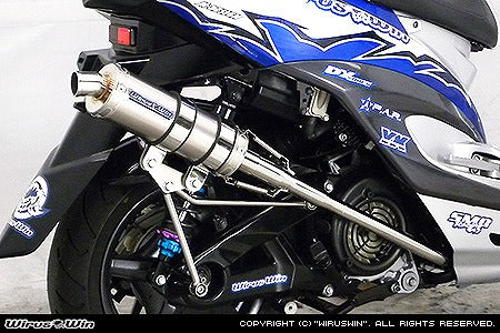 ウイルズウィン WirusWin FP4 STレーシングマフラー 2013ver シグナスX国内SE44J・02センサー装着モデル カタログ品番：P062-7998 メーカー品番：02ｾﾝｻｰ装着ﾓﾃﾞﾙ