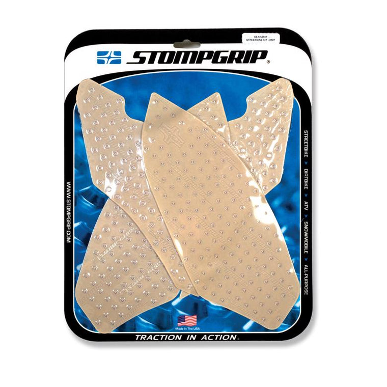 STOMPGRIP ストンプグリップ トラクションパッドタンクキット クリア S1000RR 15-18 S1000R 14-17 カタログ品番：P064-0798 メーカー品番：55-10-0107