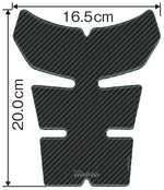 ケイティ Keiti タンクパッド ハンヨウ カーボン WIDE-TYPE カーボンプリント カタログ品番：P064-5528 メーカー品番：DU002CF