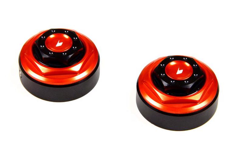 BIKERS バイカーズ フロントフォークキャップ 2ケ オレンジ GROM 13-20 カタログ品番：BK-H239-ORG メーカー品番：H0239-ORG