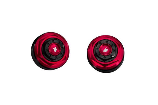 BIKERS バイカーズ フロントフォークキャップ 2ケ レッド GROM 13-20 カタログ品番：BK-H239-RED メーカー品番：H0239-RED