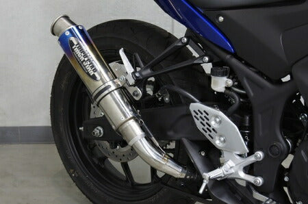 トリックスター トリックスター レーシングS O ショットガン焼チタン スラッシュエンド YZF-R25 R3 15-17 カタログ品番：P064-7688 メーカー品番：RSS-203-SYTESC