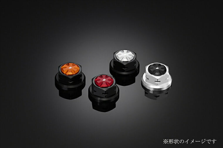 バイカーズ｜BIKERS ステムナット オレンジ Rebel250 17-21 GROM 13-21 CBR250RR 17-21 CBR400R 13-21｜H0136-ORG