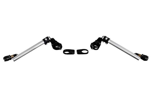 BIKERS バイカーズ ADJセパレートハンドル SLV ブラック Ninja250R 250 08-17 カタログ品番：BK-K293-BLK メーカー品番：K0293-BLK