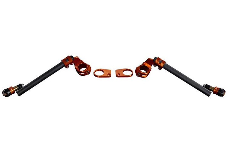 BIKERS バイカーズ ADJセパレートハンドル BLK O.GLD Ninja250R 250 08-17 カタログ品番：BK-K293-OGD メーカー品番：K0293-OGD