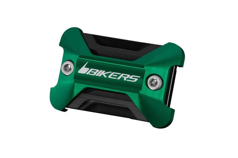 BIKERS バイカーズ リザーバータンクキャップ グリーン Ninja250R 250 08-17 カタログ品番：BK-K202-GRN メーカー品番：K0202-GRN