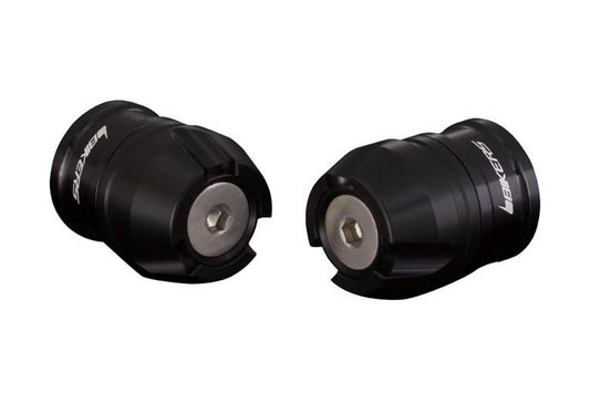 BIKERS バイカーズ 純正ハンドル用バーエンド ブラック Ninja250 13-17 Z250 13-17 カタログ品番：BK-K226-BLK メーカー品番：K0226-BLK