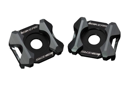 BIKERS バイカーズ スイングアームADJプレート 2ケ グレー Ninja400 18-20 Ninja250 R SL 08-20 Z250SL 17 カタログ品番：BK-K206-GRY メーカー品番：K0206-GRY