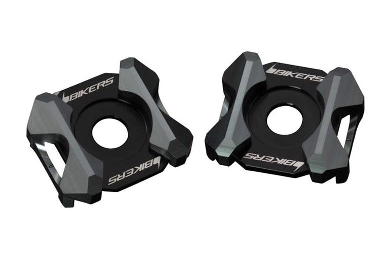 BIKERS バイカーズ スイングアームADJプレート 2ケ グレー Ninja400 18-20 Ninja250 R SL 08-20 Z250SL 17 カタログ品番：BK-K206-GRY メーカー品番：K0206-GRY