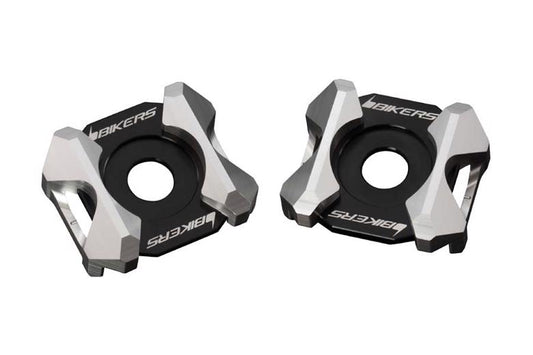 BIKERS バイカーズ スイングアームADJプレート 2ケ シルバー Ninja400 18-20 Ninja250 R SL 08-20 Z250SL 17 カタログ品番：BK-K206-SLV メーカー品番：K0206-SLV