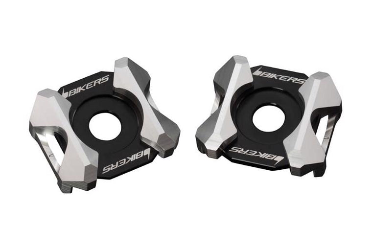 BIKERS バイカーズ スイングアームADJプレート 2ケ シルバー Ninja400 18-20 Ninja250 R SL 08-20 Z250SL 17 カタログ品番：BK-K206-SLV メーカー品番：K0206-SLV
