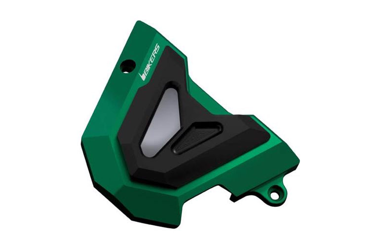 BIKERS バイカーズ フロントスプロケットカバー グリーン Ninja250 13-17 Z250 13-17 カタログ品番：BK-K210-GRN メーカー品番：K0210-GRN