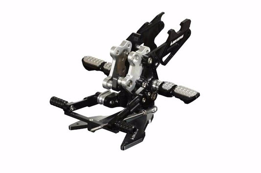 バイカーズ BIKERS バックステップ ブラック Ninja250R 250 08-17 カタログ品番：BK-K114-BLK メーカー品番：K0114-BLK