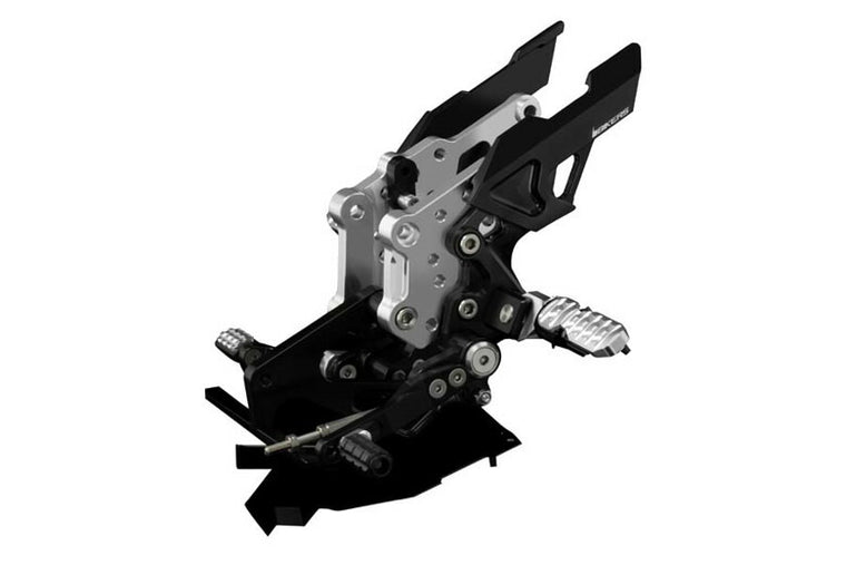 バイカーズ BIKERS バックステップ ブラック Ninja250R 250 08-17 カタログ品番：BK-K218-BLK メーカー品番：K0218-BLK