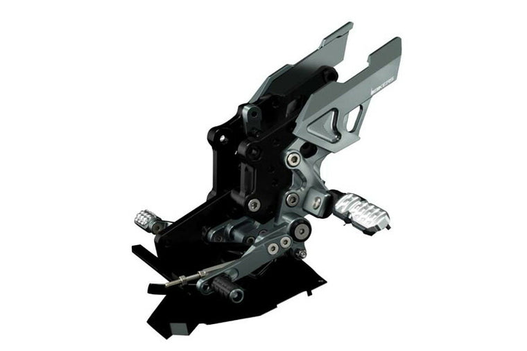 バイカーズ BIKERS バックステップ グレー Ninja250R 250 08-17 カタログ品番：BK-K218-GRY メーカー品番：K0218-GRY
