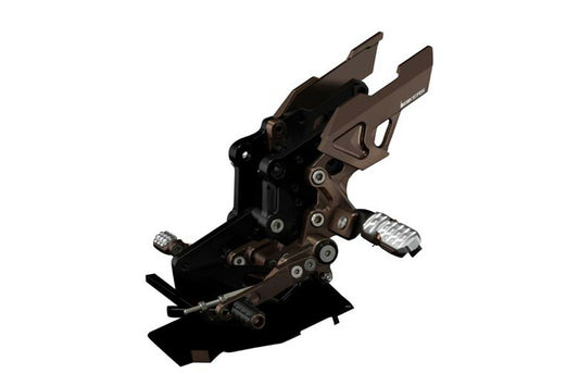 バイカーズ BIKERS バックステップ チタン Ninja250R 250 08-17 カタログ品番：BK-K218-TIN メーカー品番：K0218-TIN