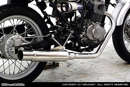 ウイルズウィン WirusWin グランドシャープマフラー フルエキゾースト CB223S JBK-MC40 カタログ品番：P065-1424 メーカー品番：1412-35-01