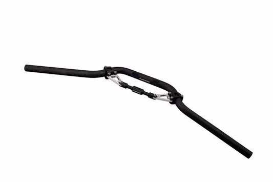 BIKERS バイカーズ アルミバーハンドル ブレース付 ブラック Z125 PRO 16-17 KSR PRO 14 カタログ品番：BK-K109-BLK メーカー品番：K0109-BLK